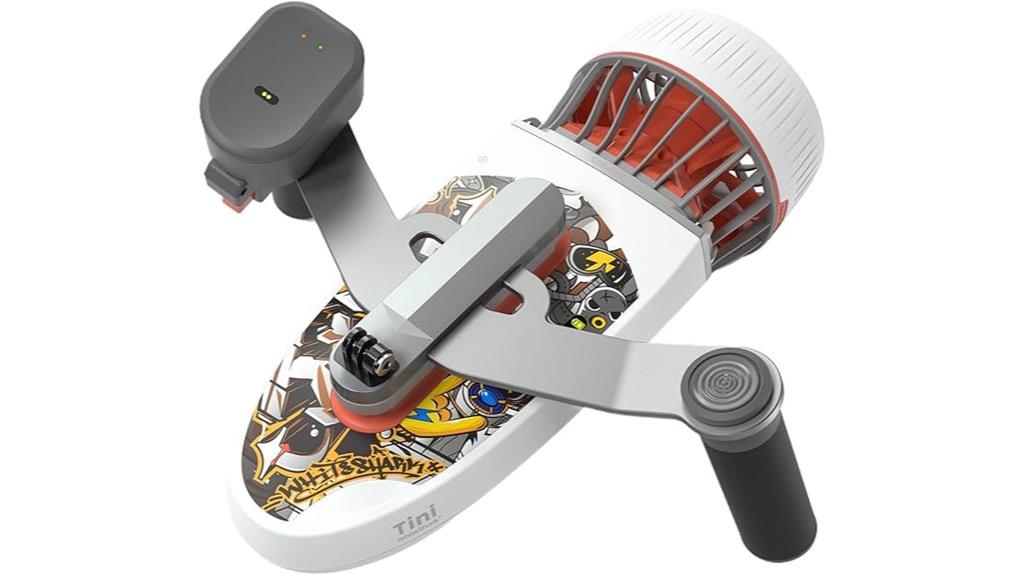 child and adult water scooter