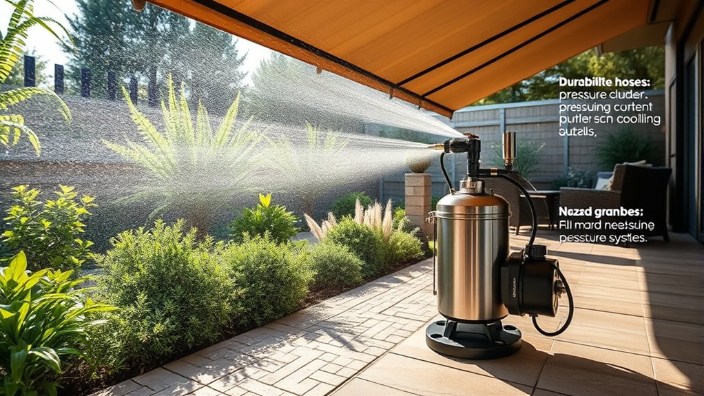 choosing suitable misting pump