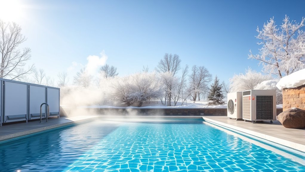 cold climate pool heat pumps