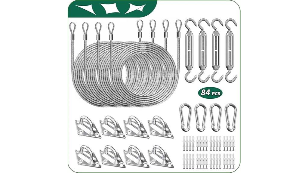 complete 84 piece hardware set