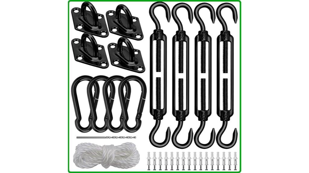 complete shade sail hardware kit