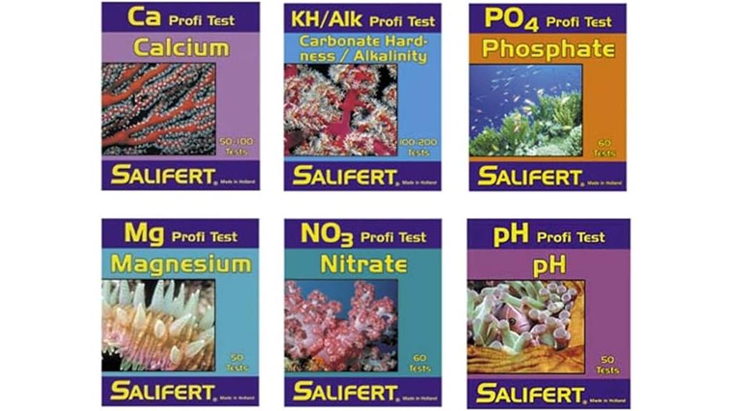 comprehensive saltwater aquarium testing