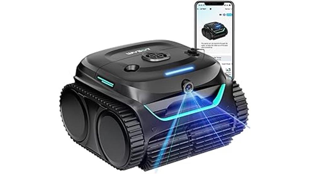 cordless pool cleaning robot