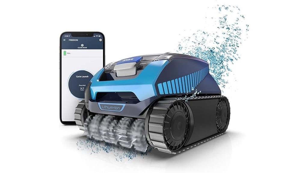 cordless robotic pool cleaner