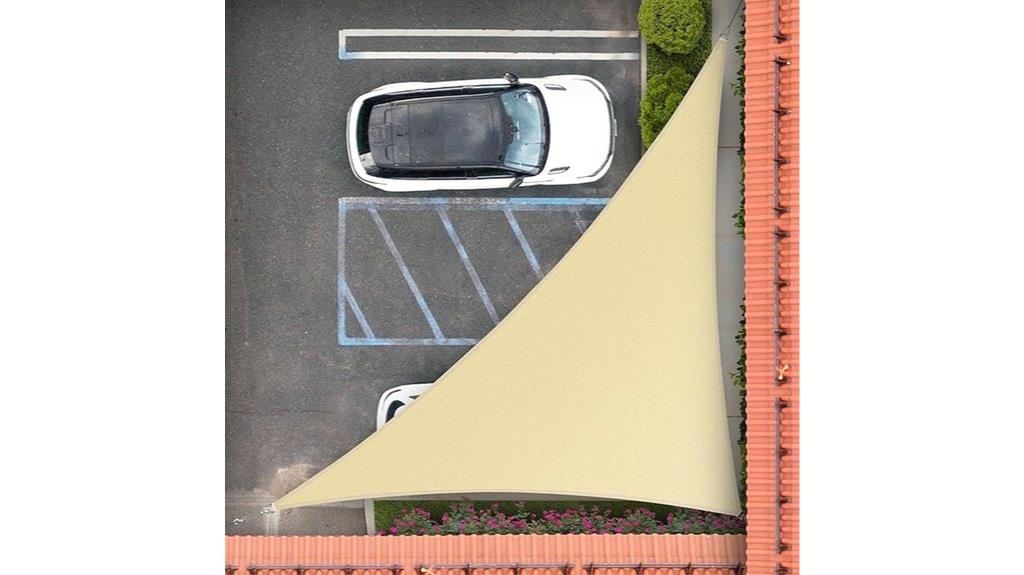 custom beige sun shade
