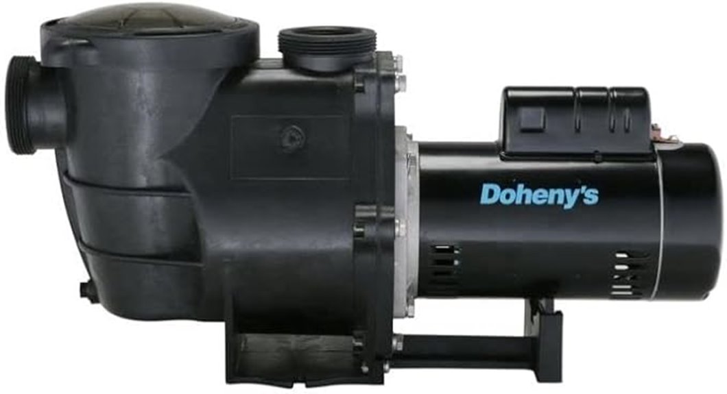 dohenys 1 5 hp pool pump