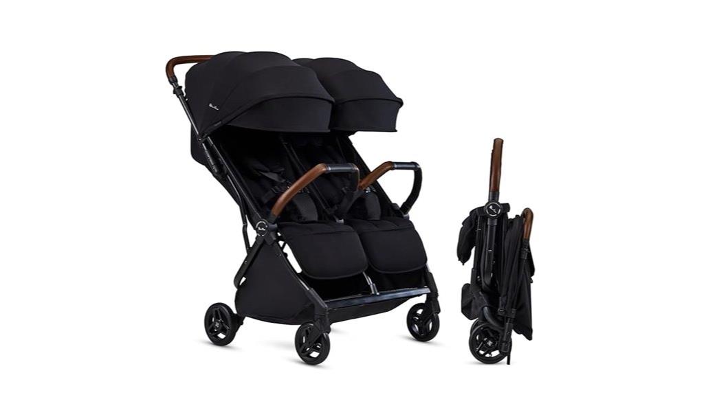 double infant toddler stroller