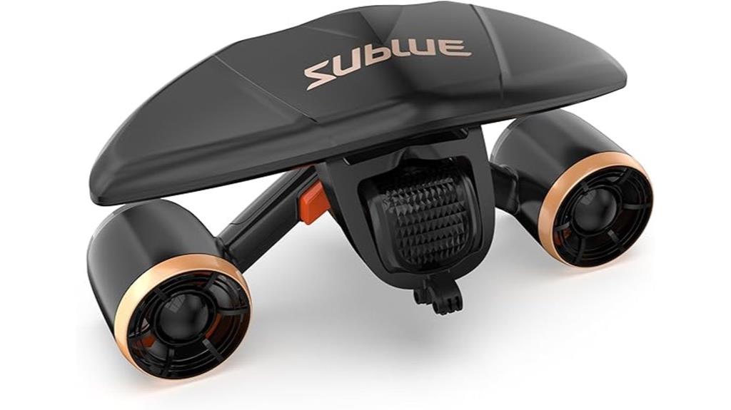 dual motor underwater scooter