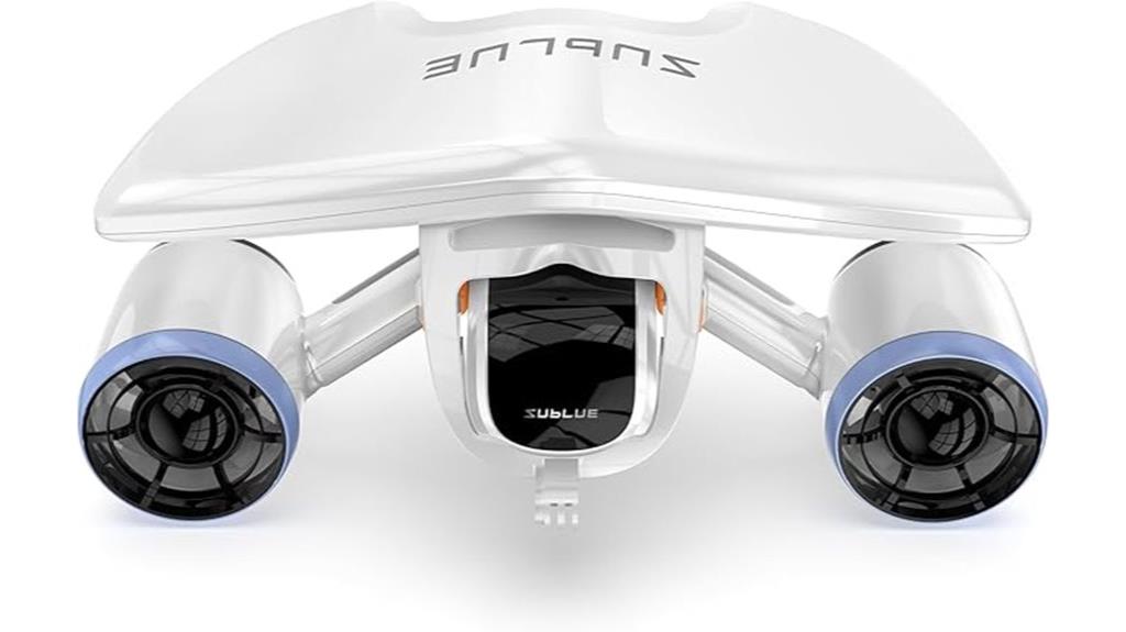 dual motor underwater scooter