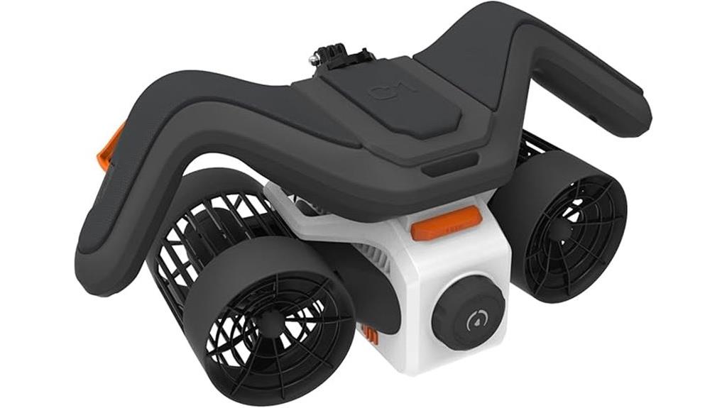 dual motor water scooter