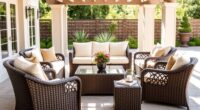 durable stylish wicker sets