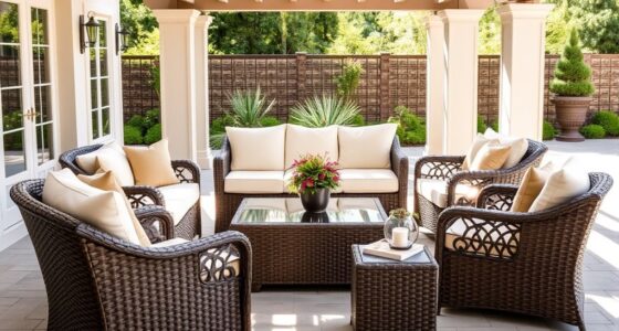 durable stylish wicker sets