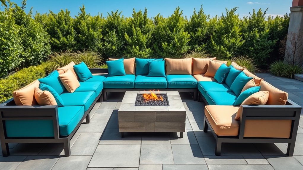 durable waterproof outdoor cushions