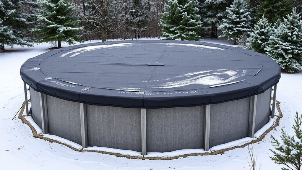durable weather resistant pool cover