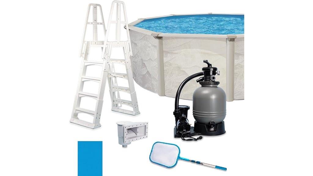 easy build steel pool