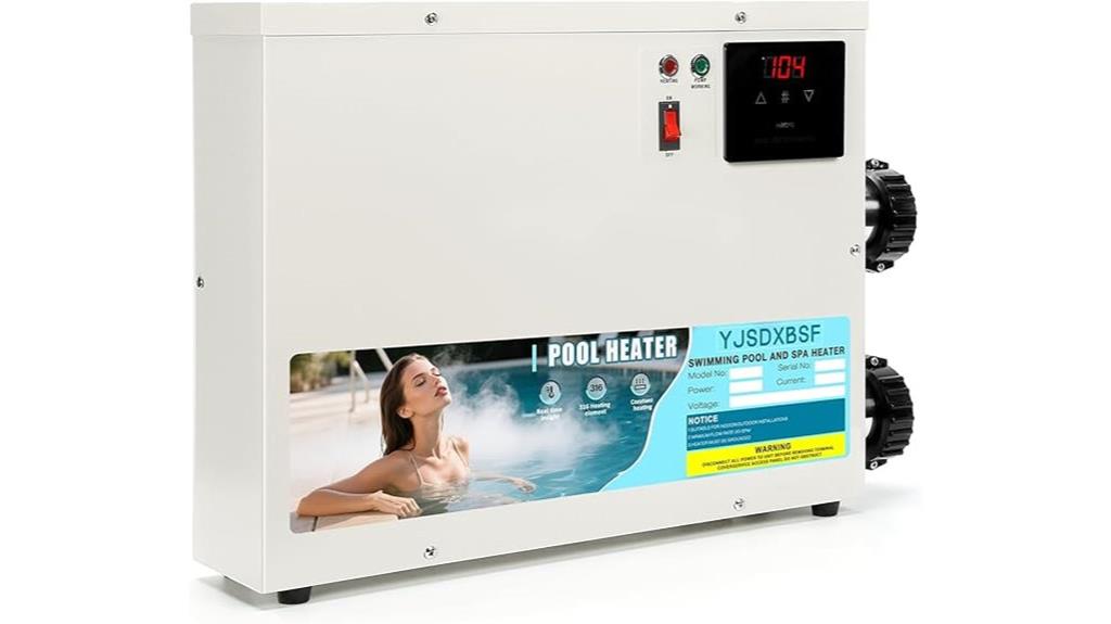 electric 9kw pool heater