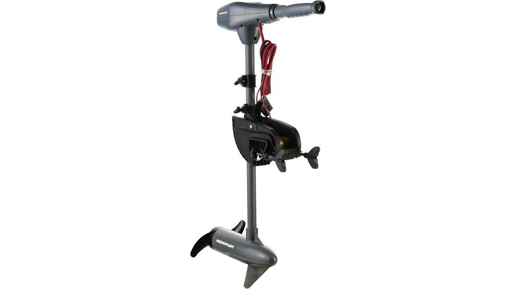 electric kayak motor with led