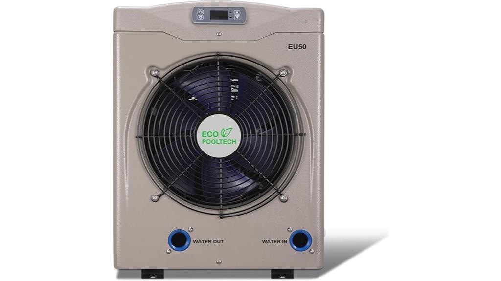 electric pool heater capacity