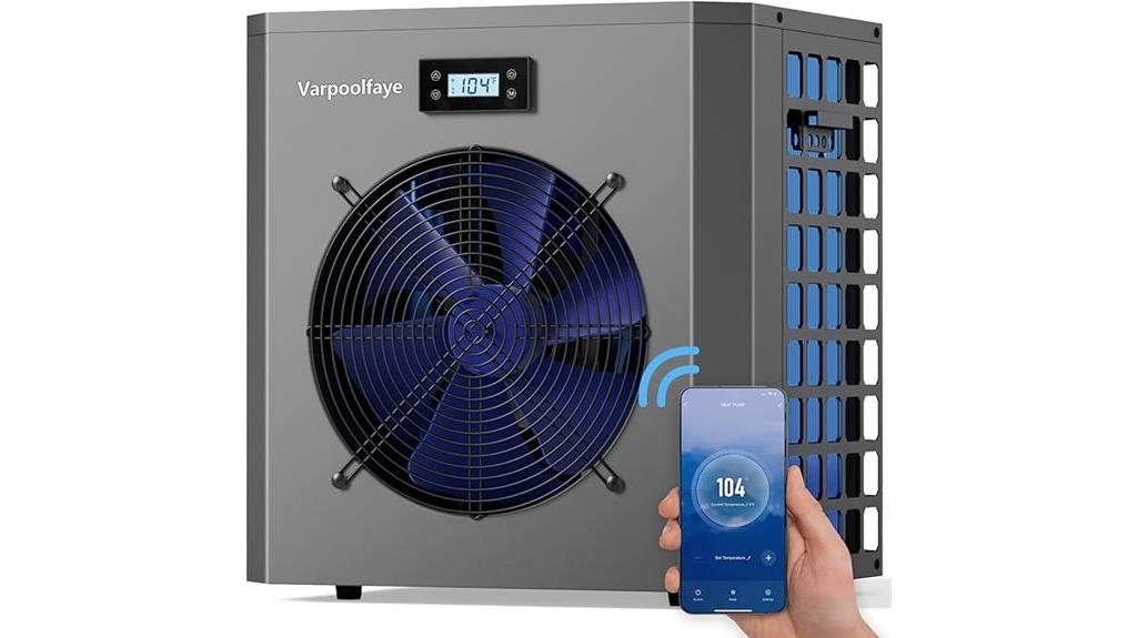 electric pool heater wifi