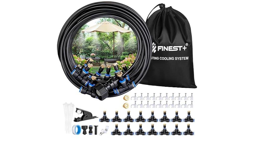 extended misting system included