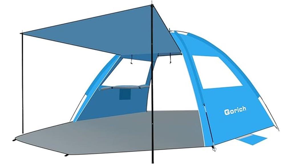 family beach tent canopy
