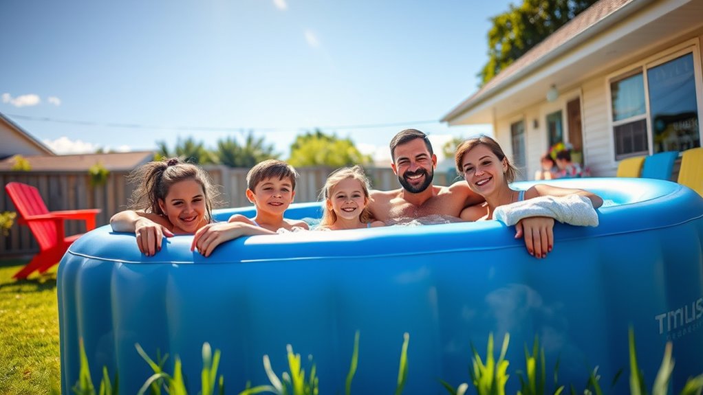 family friendly hot tub features