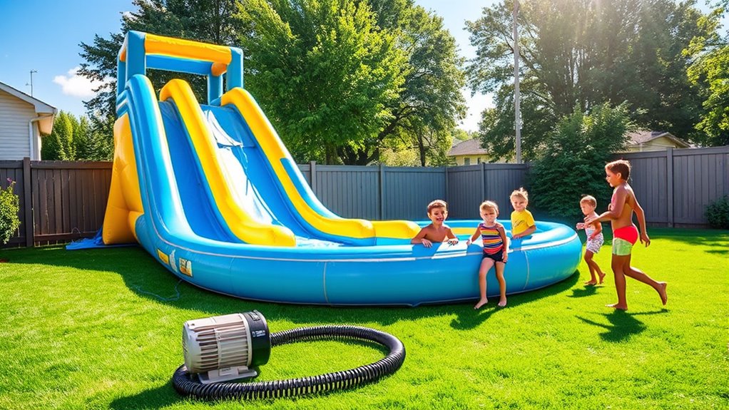 fast reliable inflatable setup