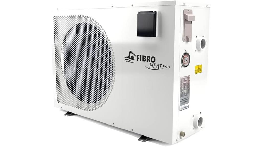 fibropool fh270 pool heater