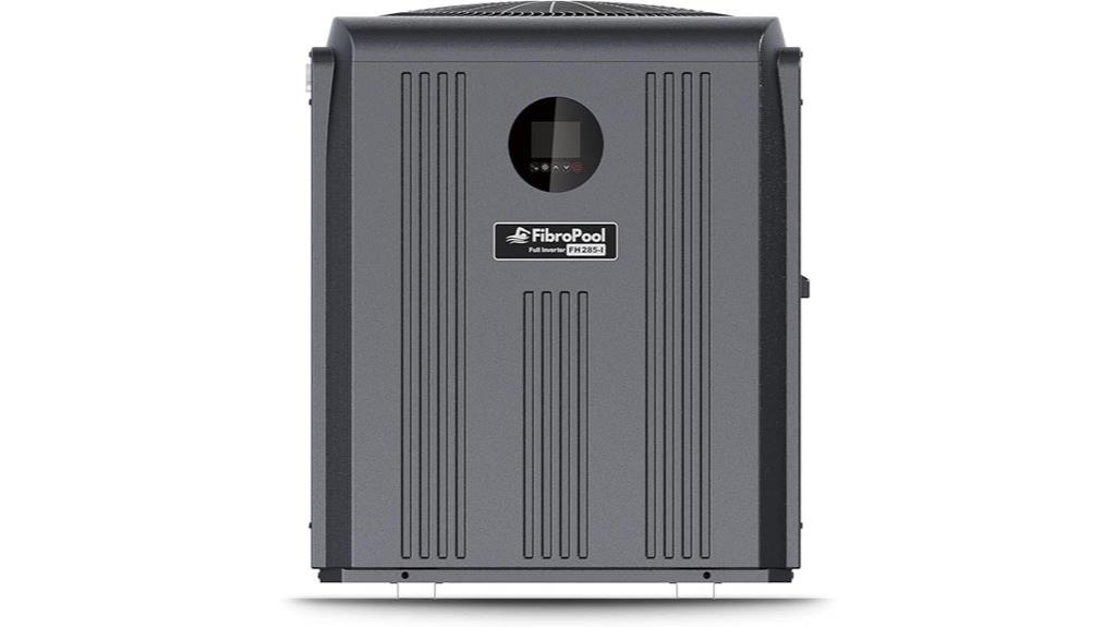 fibropool fh285 i heat pump