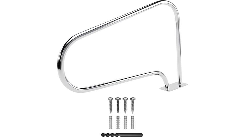 fibropool pool handrail