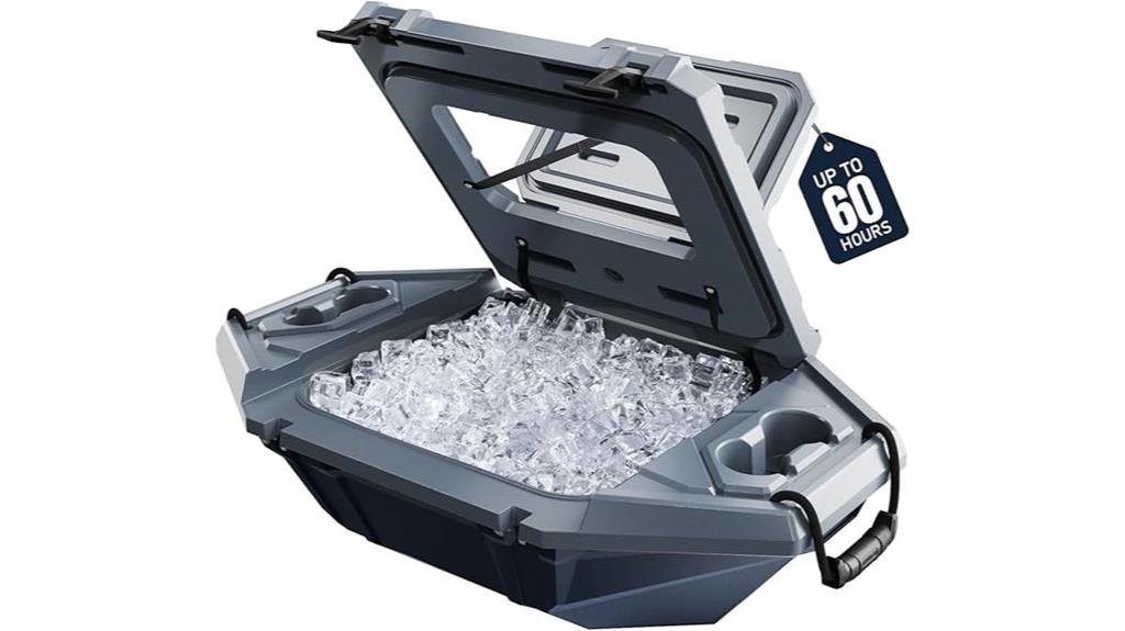 floating 32 qt ice cooler