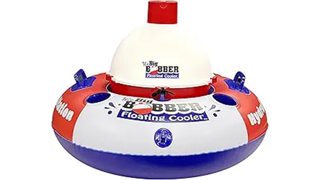 floating cooler with float