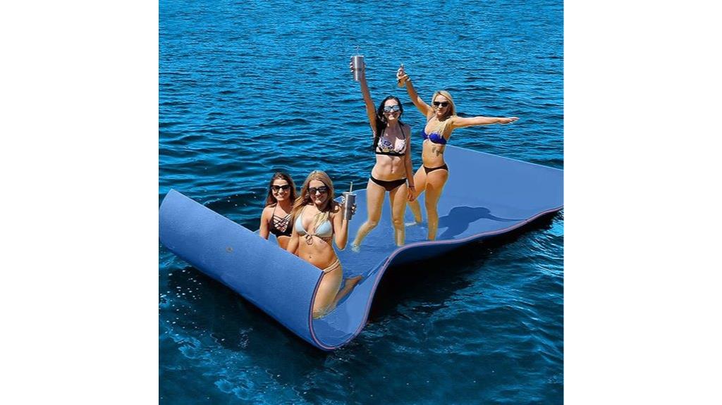 floating lake pool mat