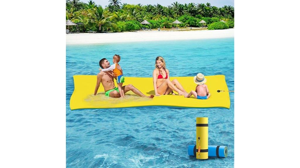 floating lily pad mat
