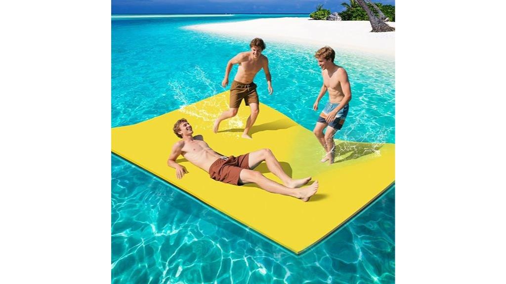 floating mat available sizes