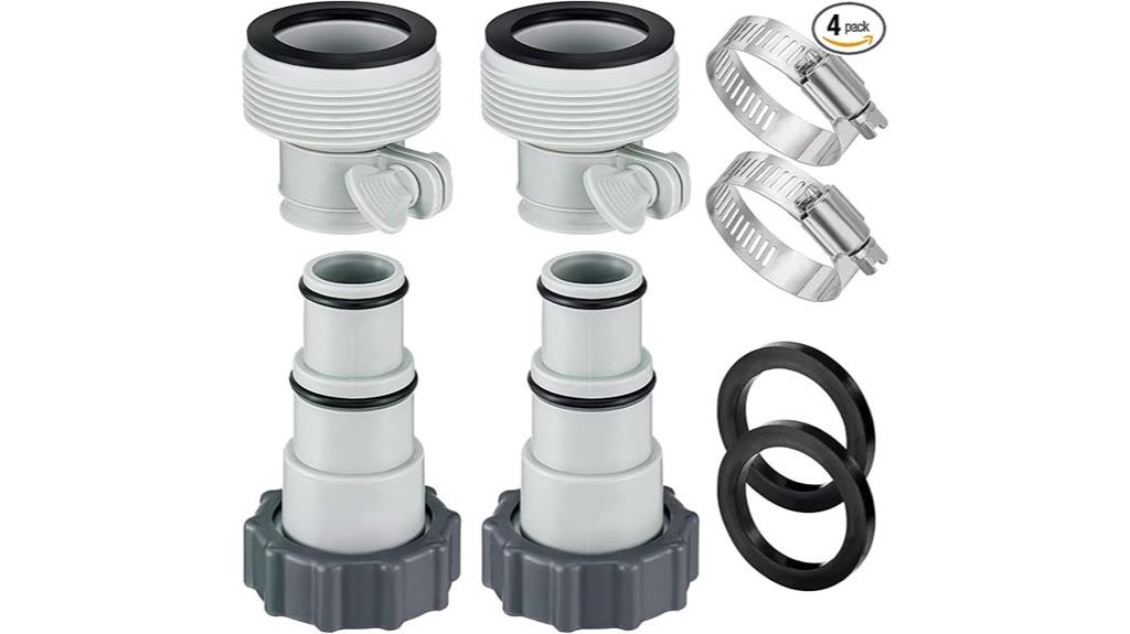 four pack hose adapters