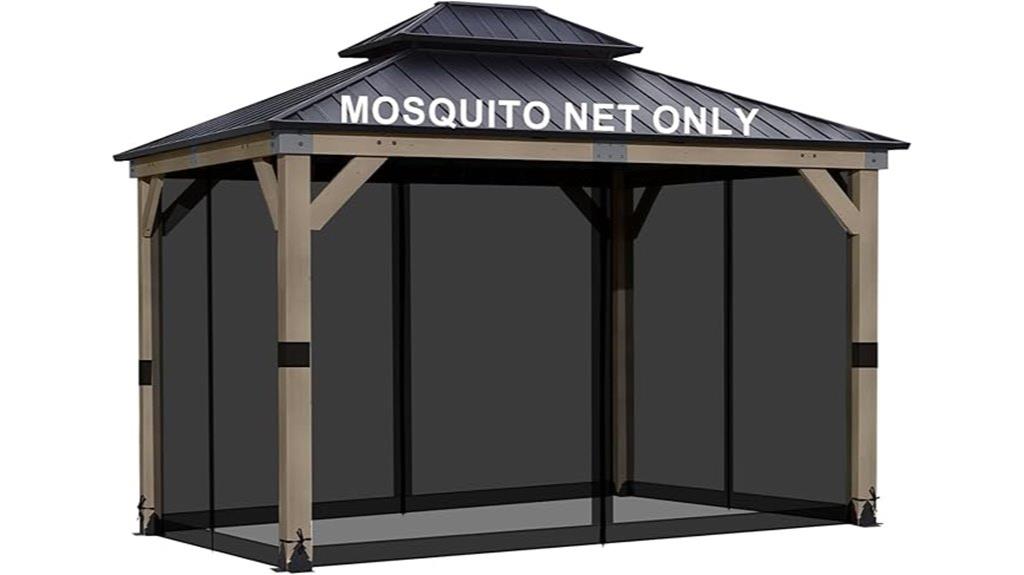 gazebo mosquito net replacement
