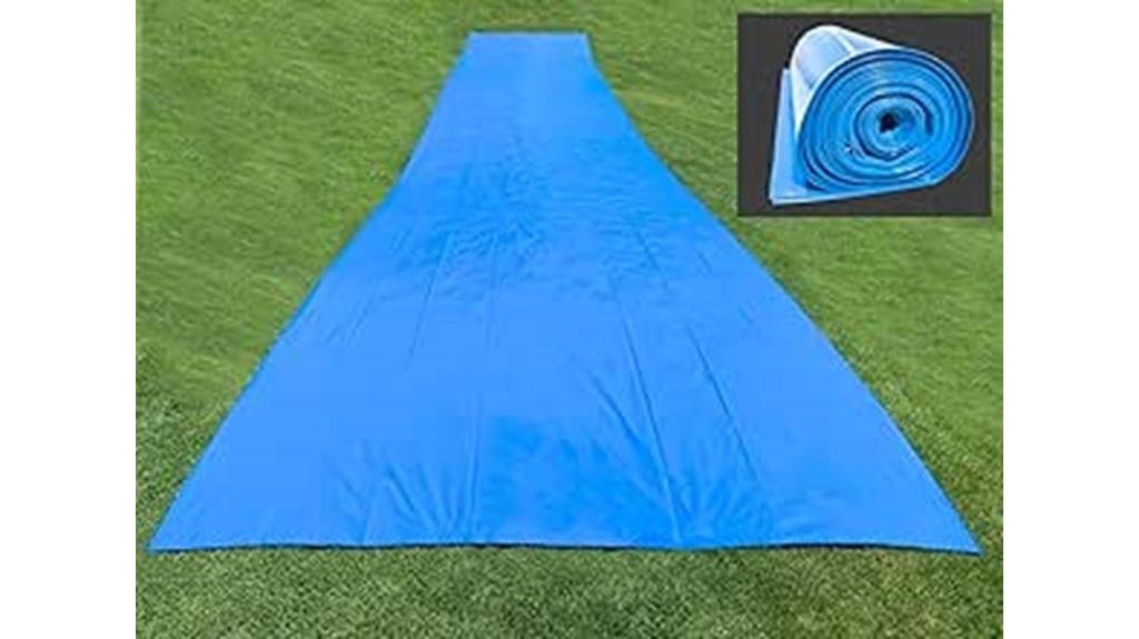 giant blue water slide