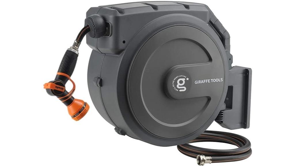 giraffe tools hose reel