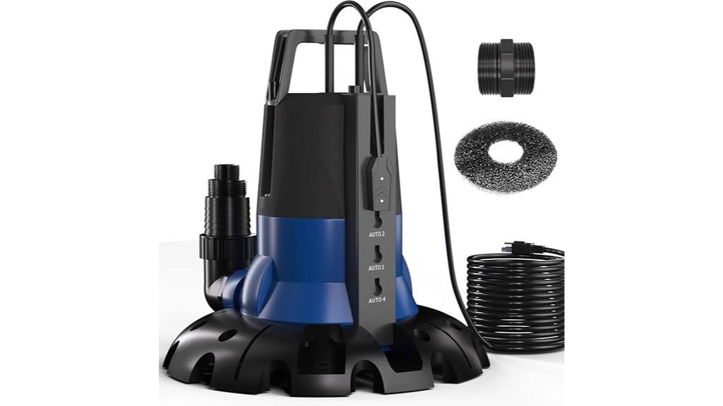 half horsepower pool pump