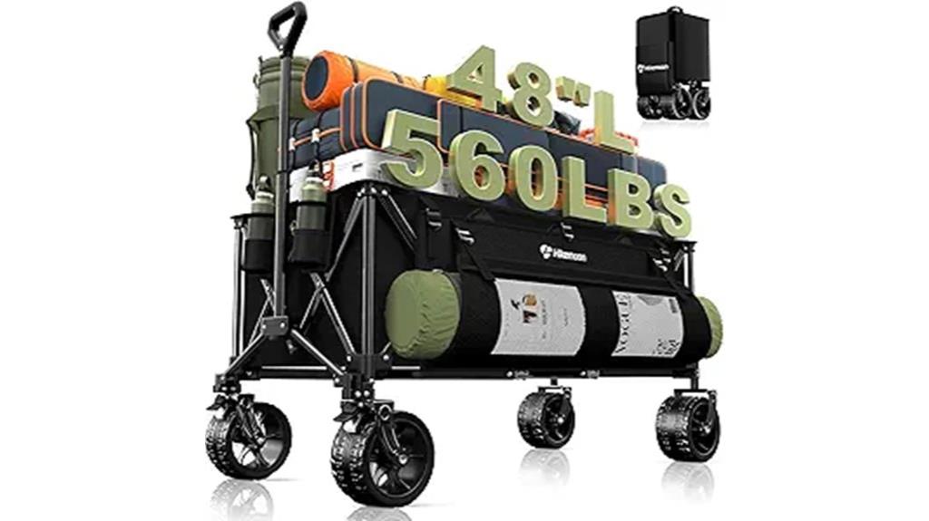 heavy duty collapsible beach wagon