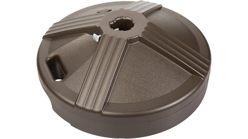 heavy duty fillable umbrella base