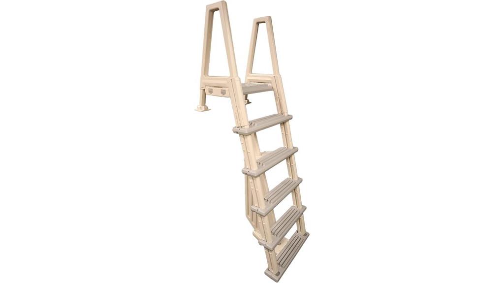 heavy duty in ground pool ladder