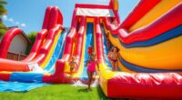 heavy duty inflatable water slides