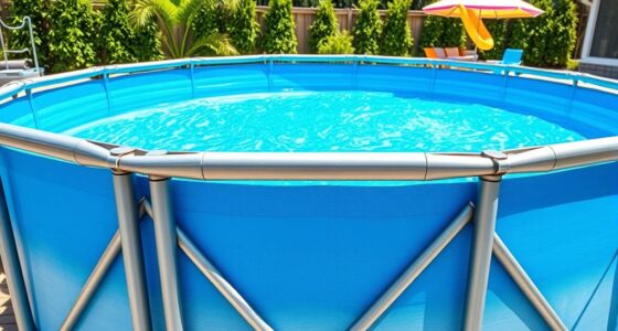 heavy duty metal frame pools