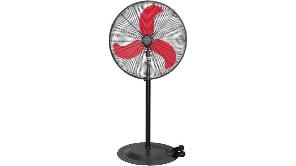heavy duty pedestal fan