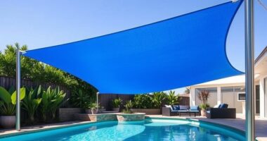 heavy duty pool shade sails