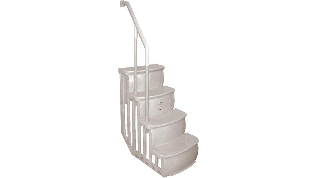 heavy duty pool step system