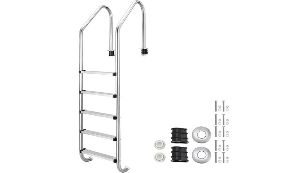 heavy duty stainless steel pool ladder