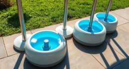 heavy water filled umbrella bases